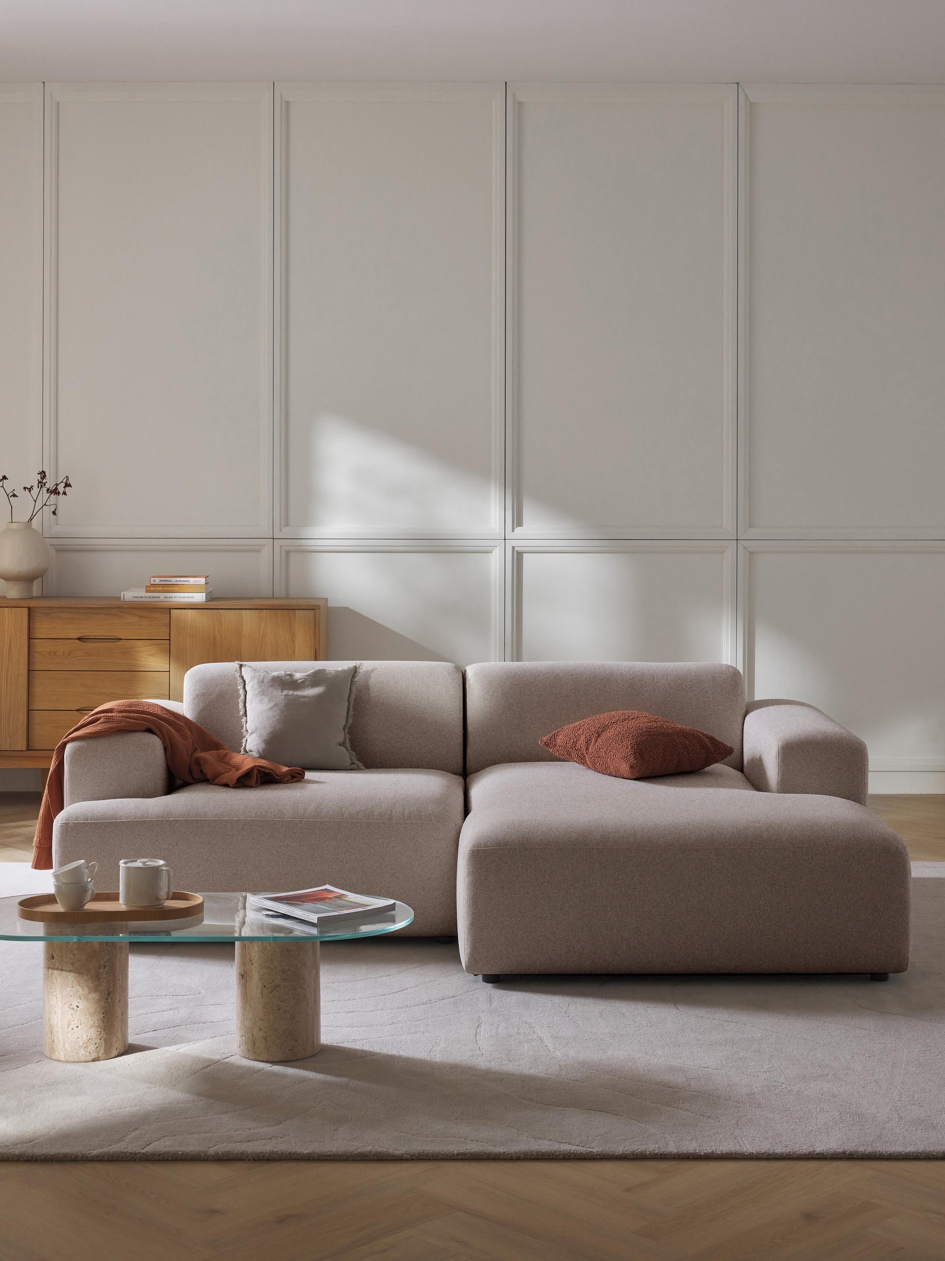 Melvina Corner Sofa (3-Seater)
