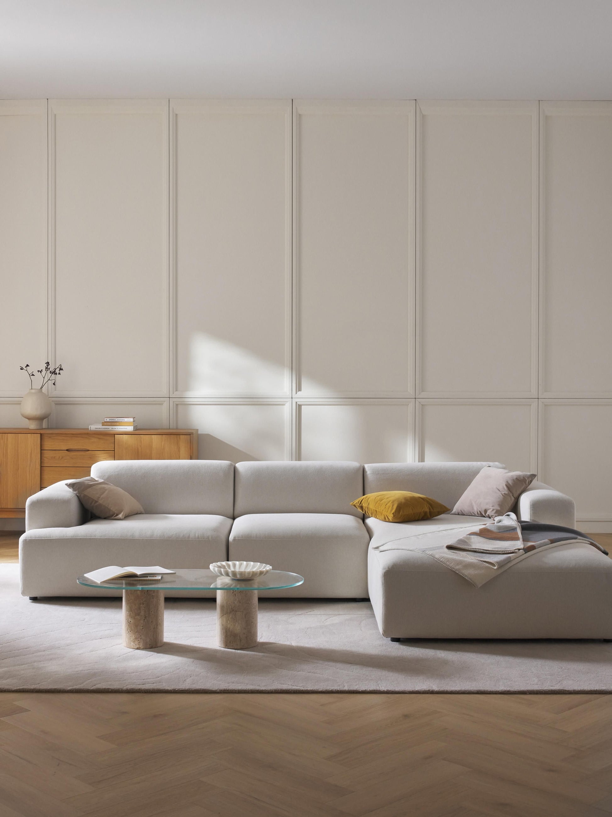 Melvina Corner Sofa (4-Seater)