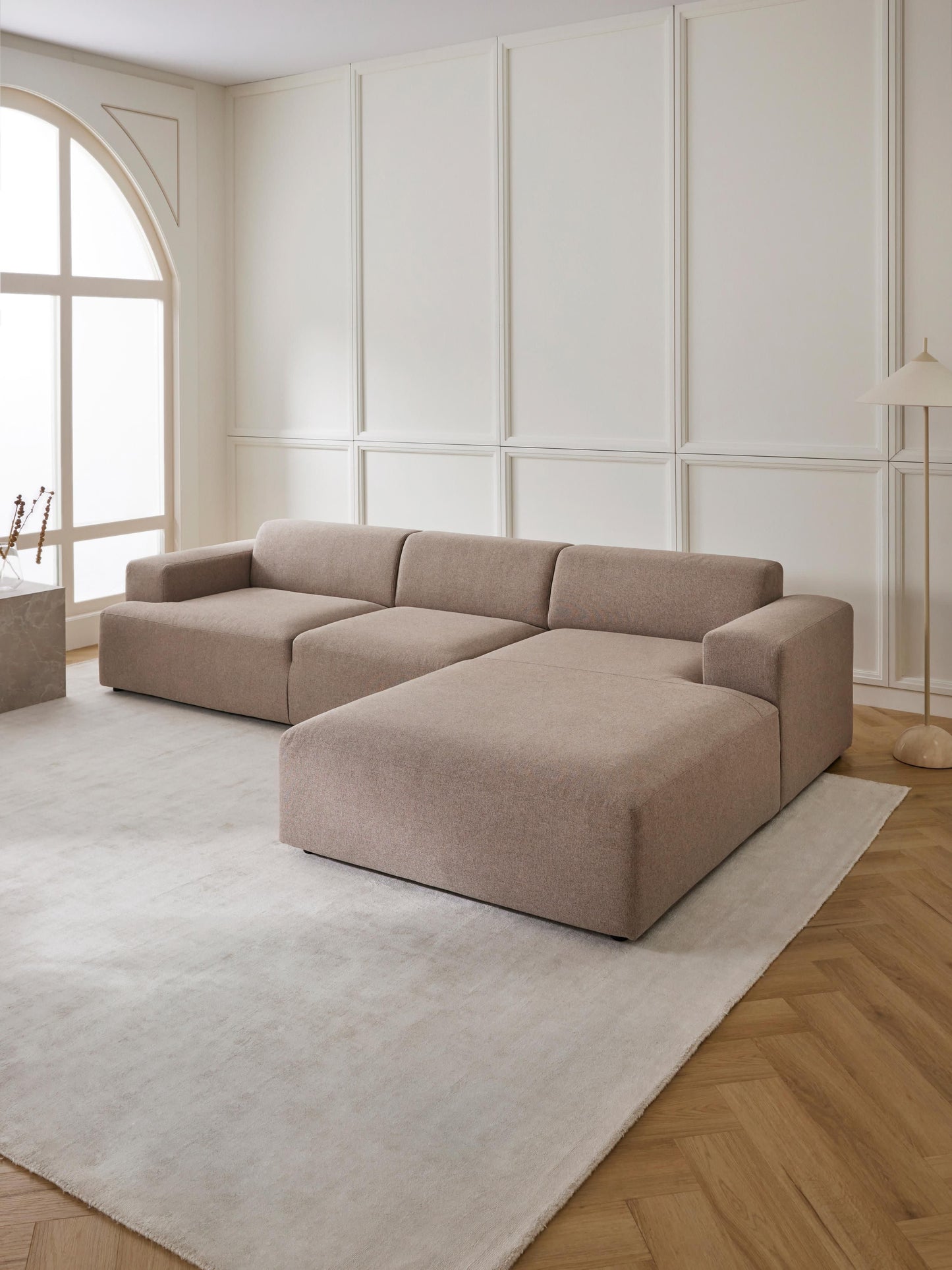 Melvina Corner Sofa (4-Seater)