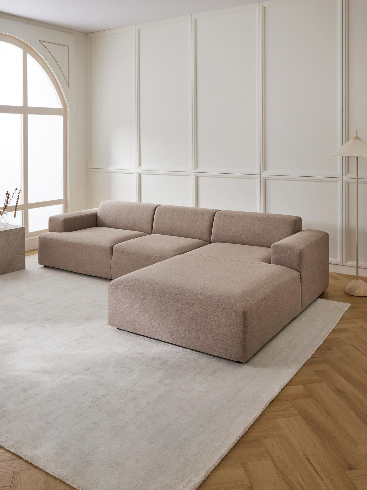 Melvina Corner Sofa (4-Seater)