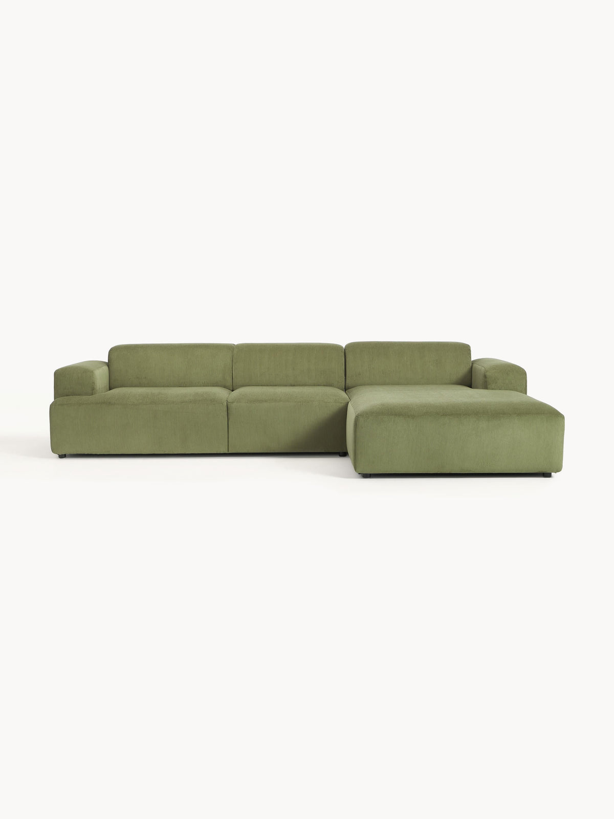 Melvina Corner Sofa in Corduroy (4-Seater)