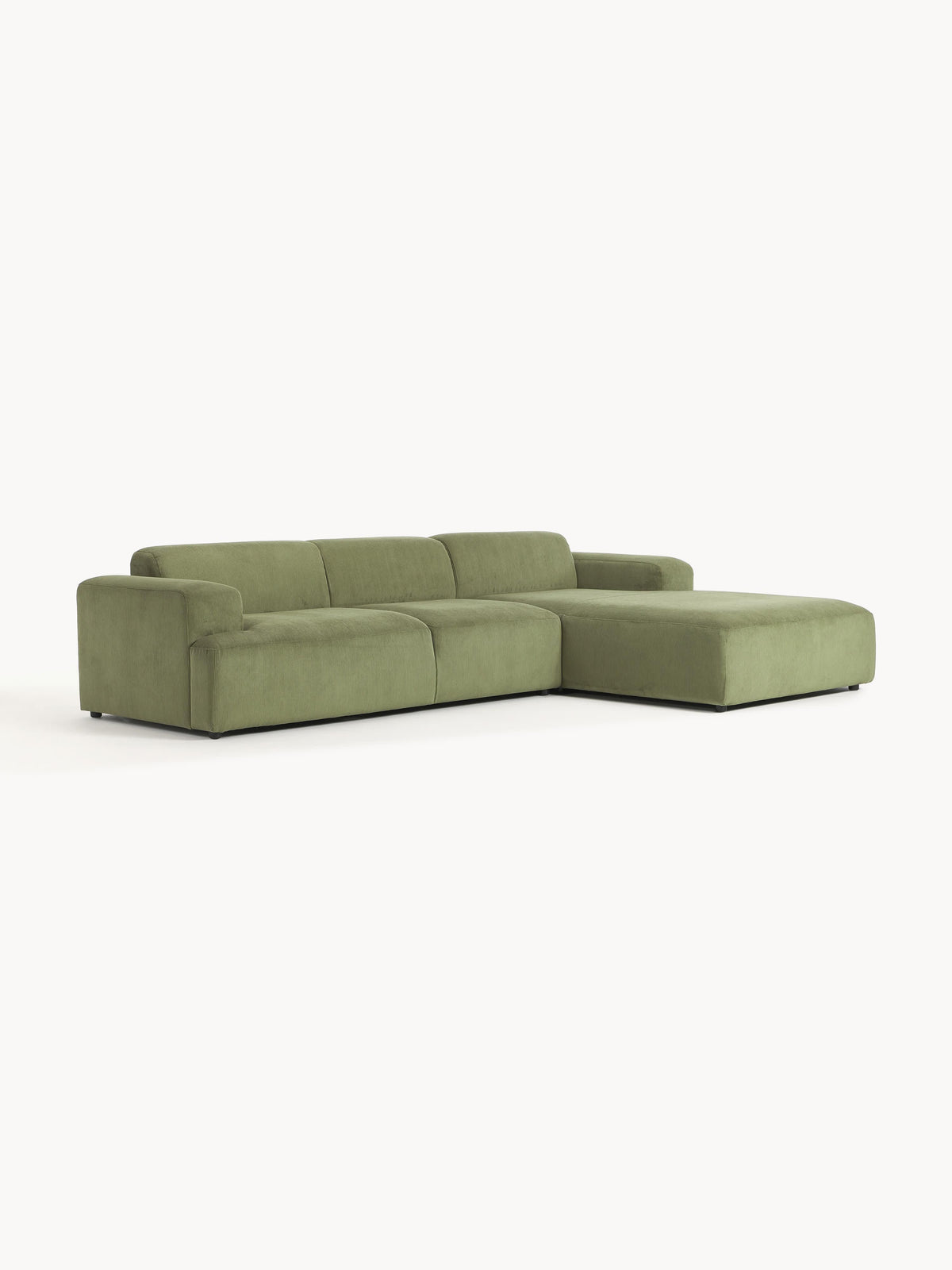 Melvina Corner Sofa in Corduroy (4-Seater)