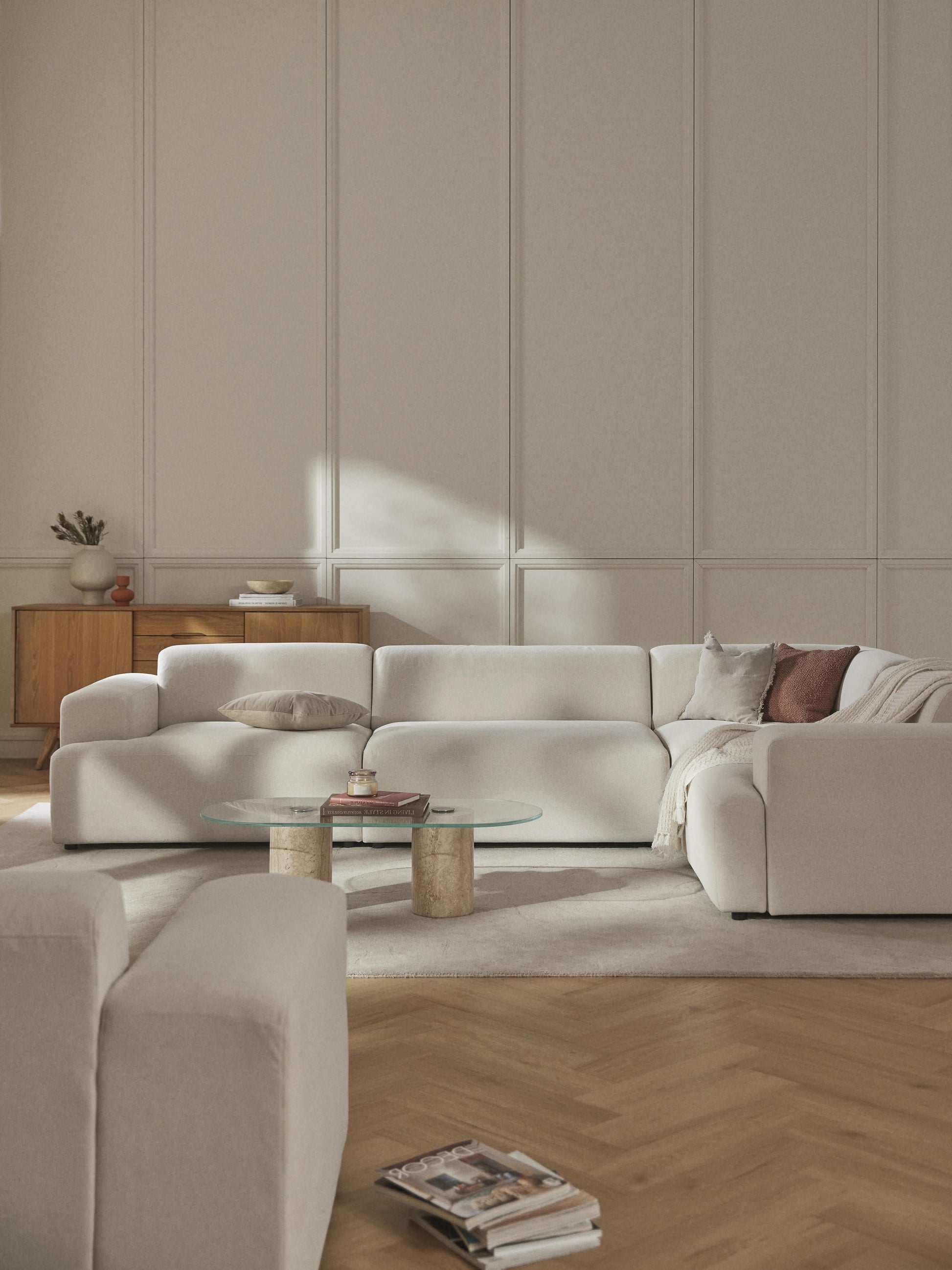 Melvina Large Corner Sofa (4-Seater)