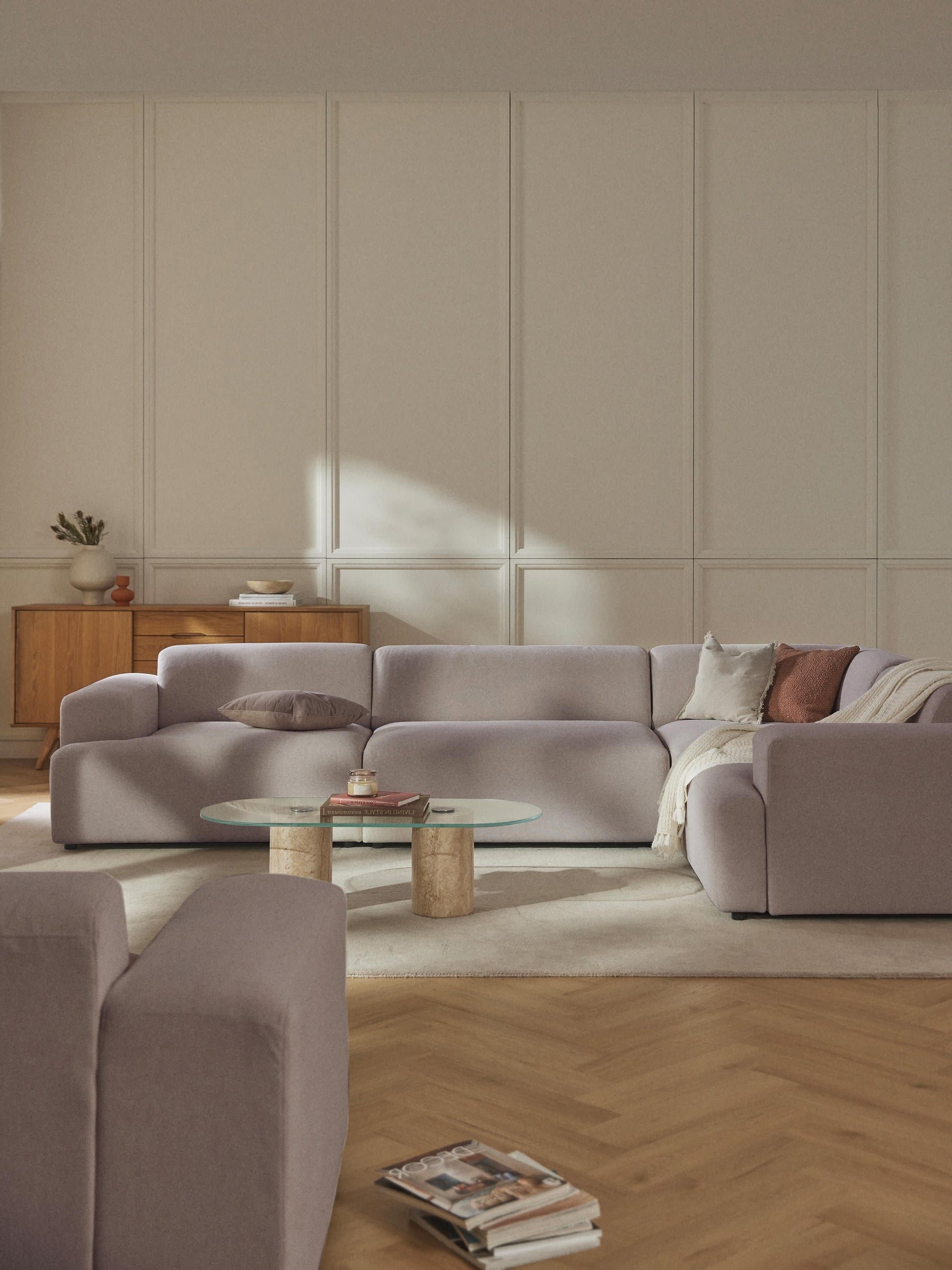 Melvina Large Corner Sofa (4-Seater)