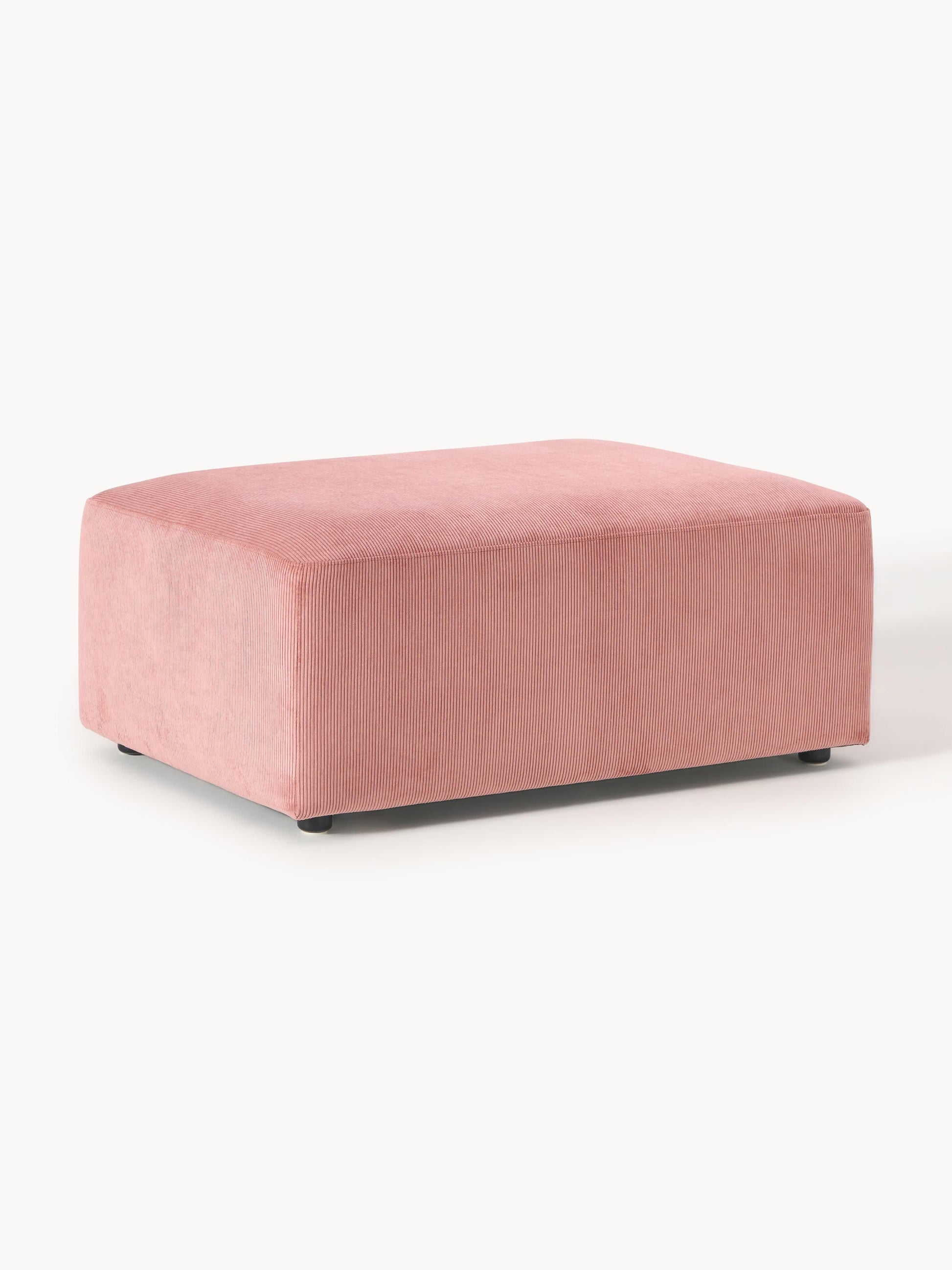 Melvina Stool in Corduroy, W 99 x D 72 cm