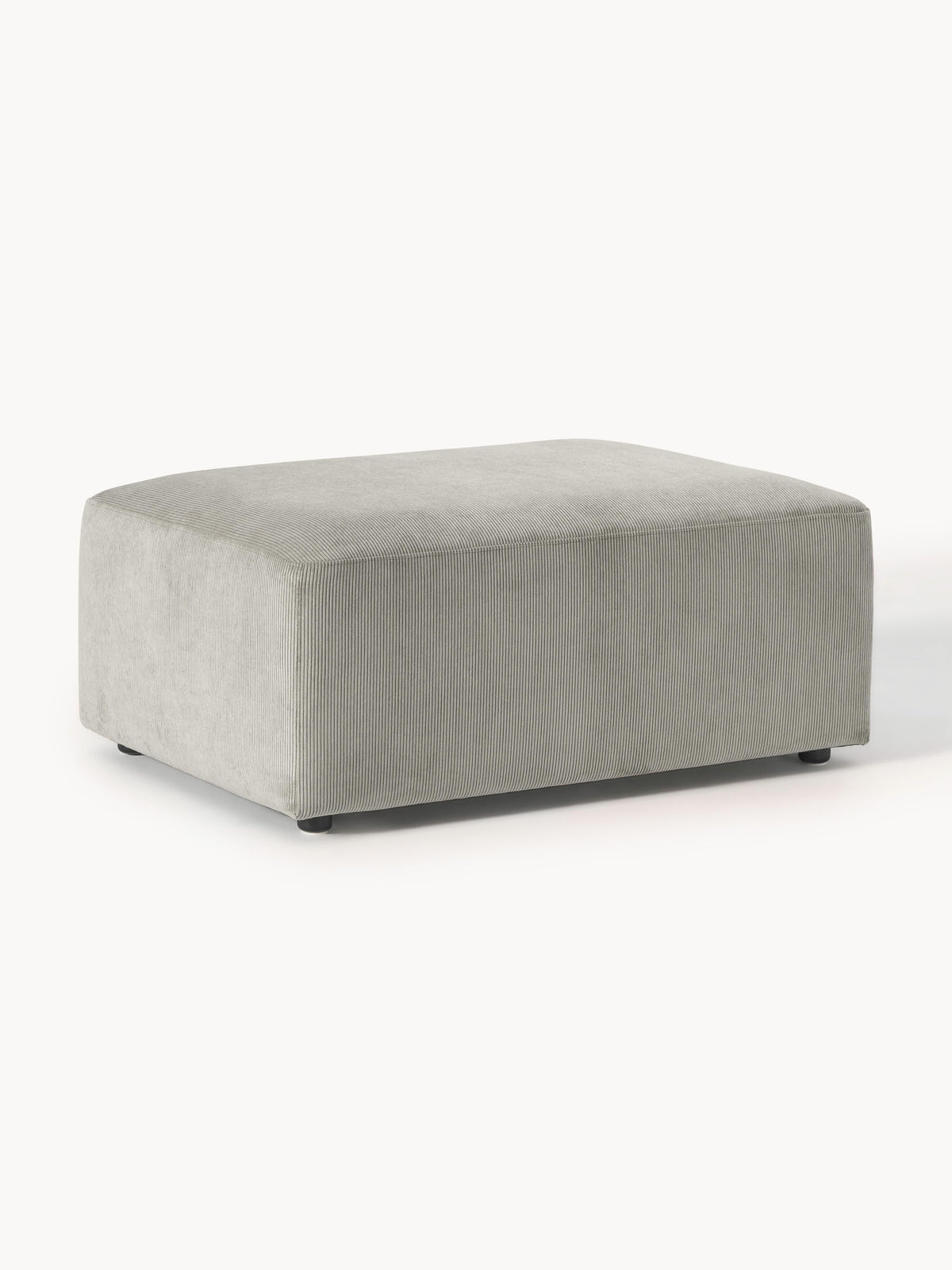Melvina Stool in Corduroy, W 99 x D 72 cm
