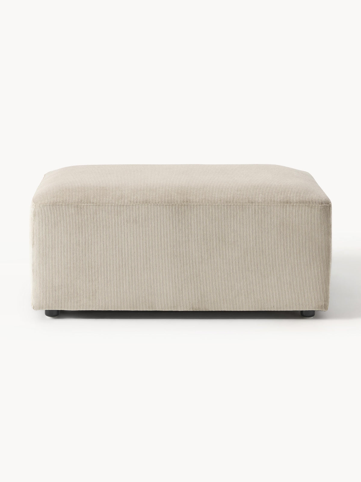 Melvina Stool in Corduroy, W 99 x D 72 cm