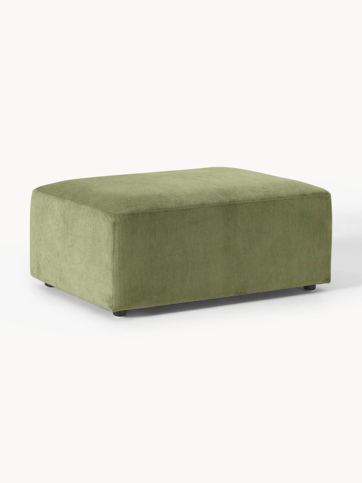 Melvina Stool in Corduroy, W 99 x D 72 cm