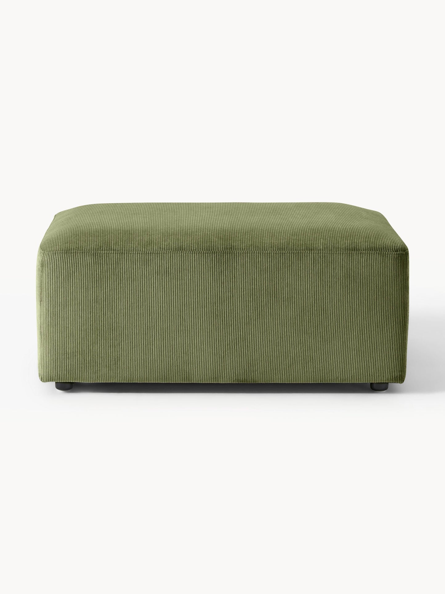 Melvina Stool in Corduroy, W 99 x D 72 cm