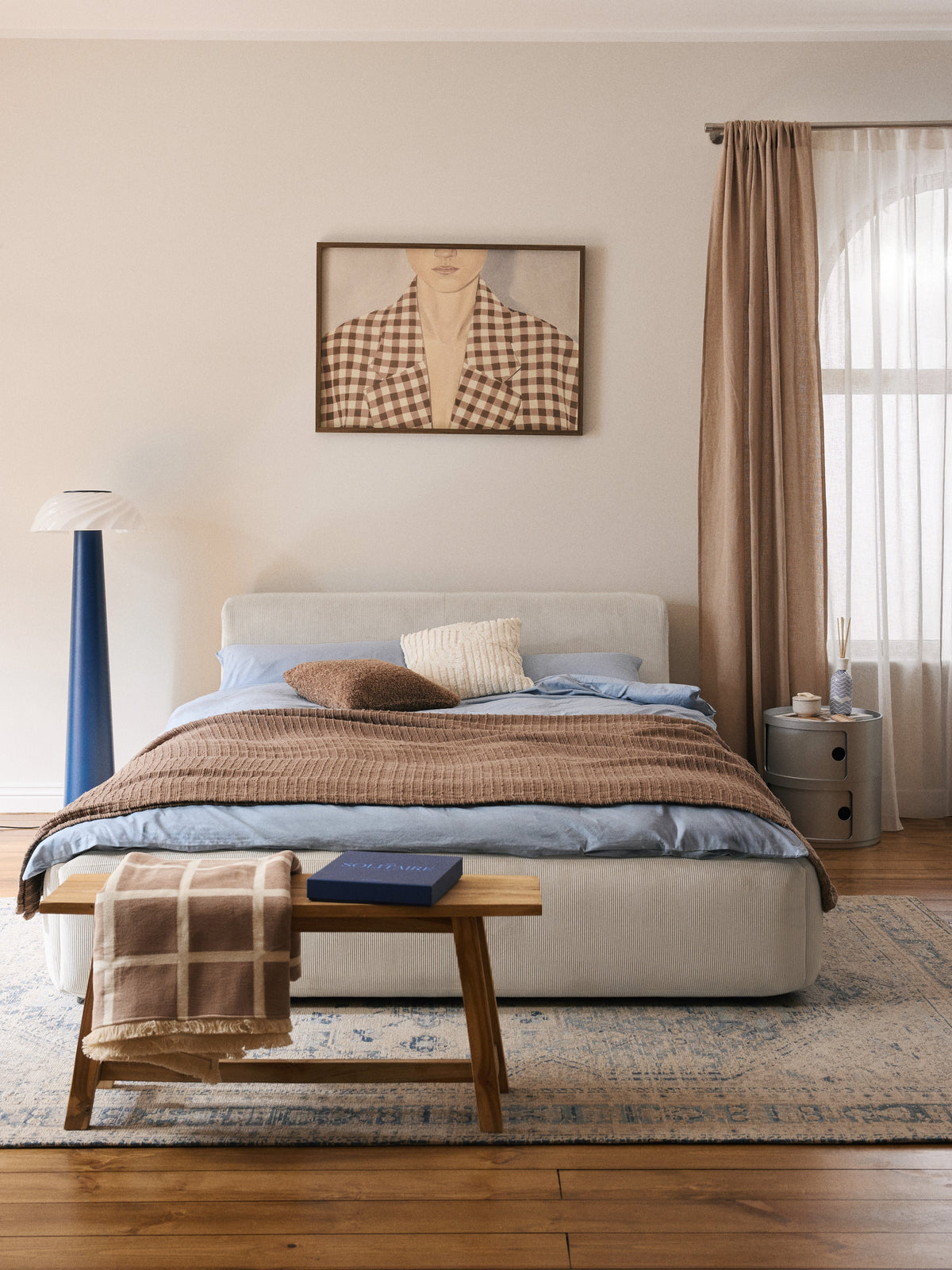 Melvina Upholstered Bed