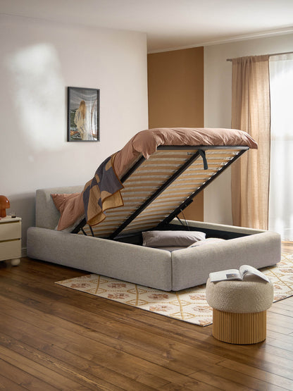 Melvina Upholstered Bed with Storage