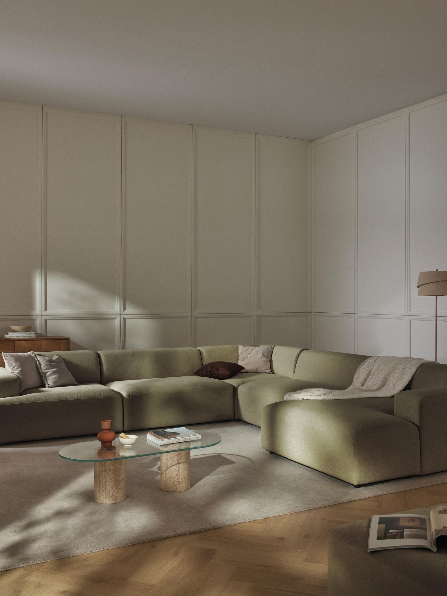 Melvina XL Corner Sofa