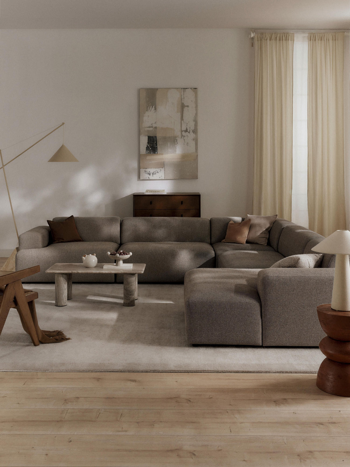 Melvina XL Corner Sofa