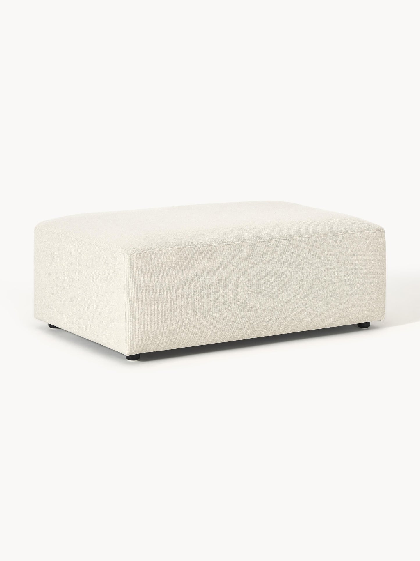 Melvina XL Ottoman, W 116 x D 72 cm