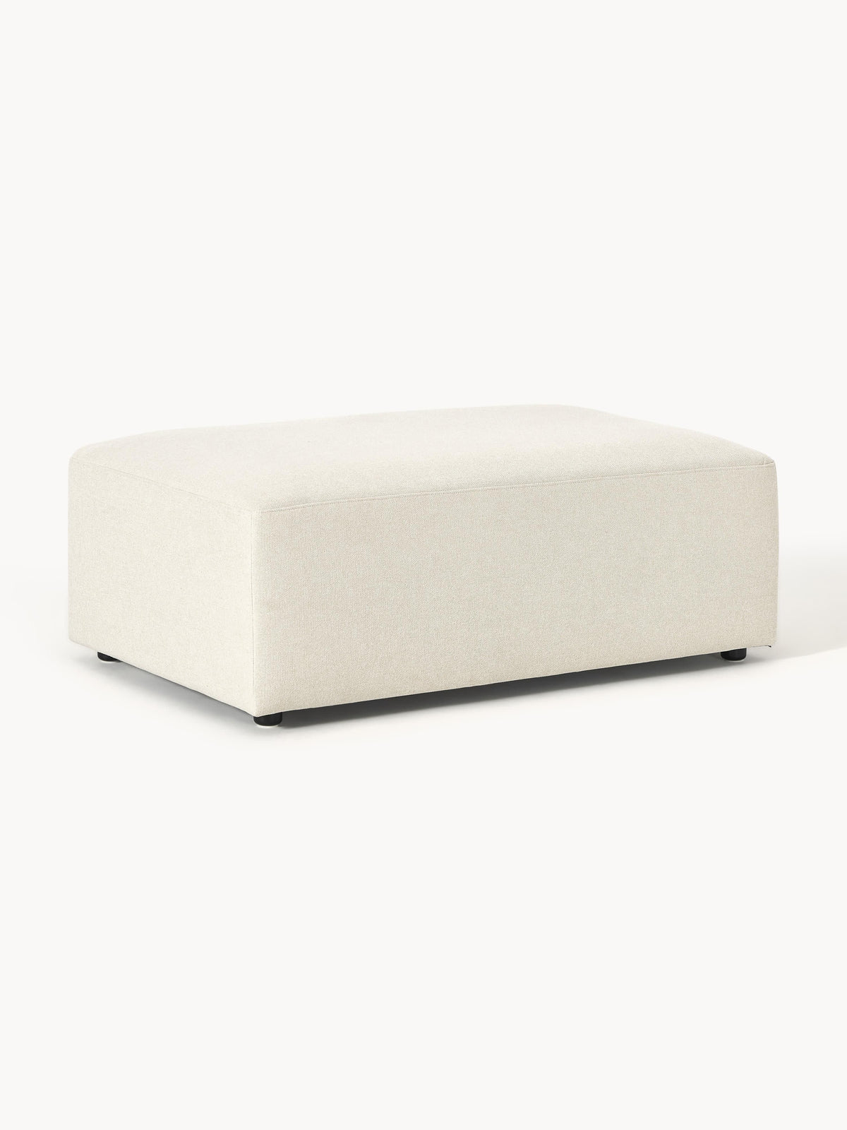 Melvina XL Ottoman, W 116 x D 72 cm