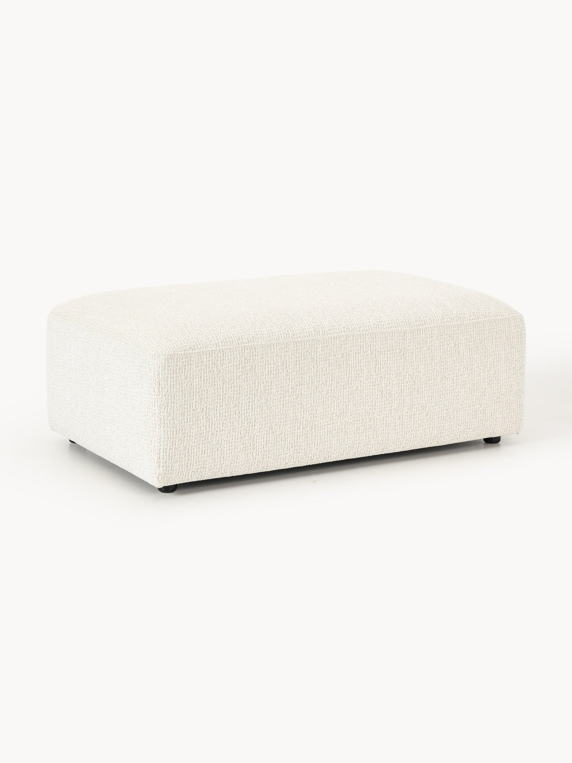 Melvina XL Ottoman, W 116 x D 72 cm