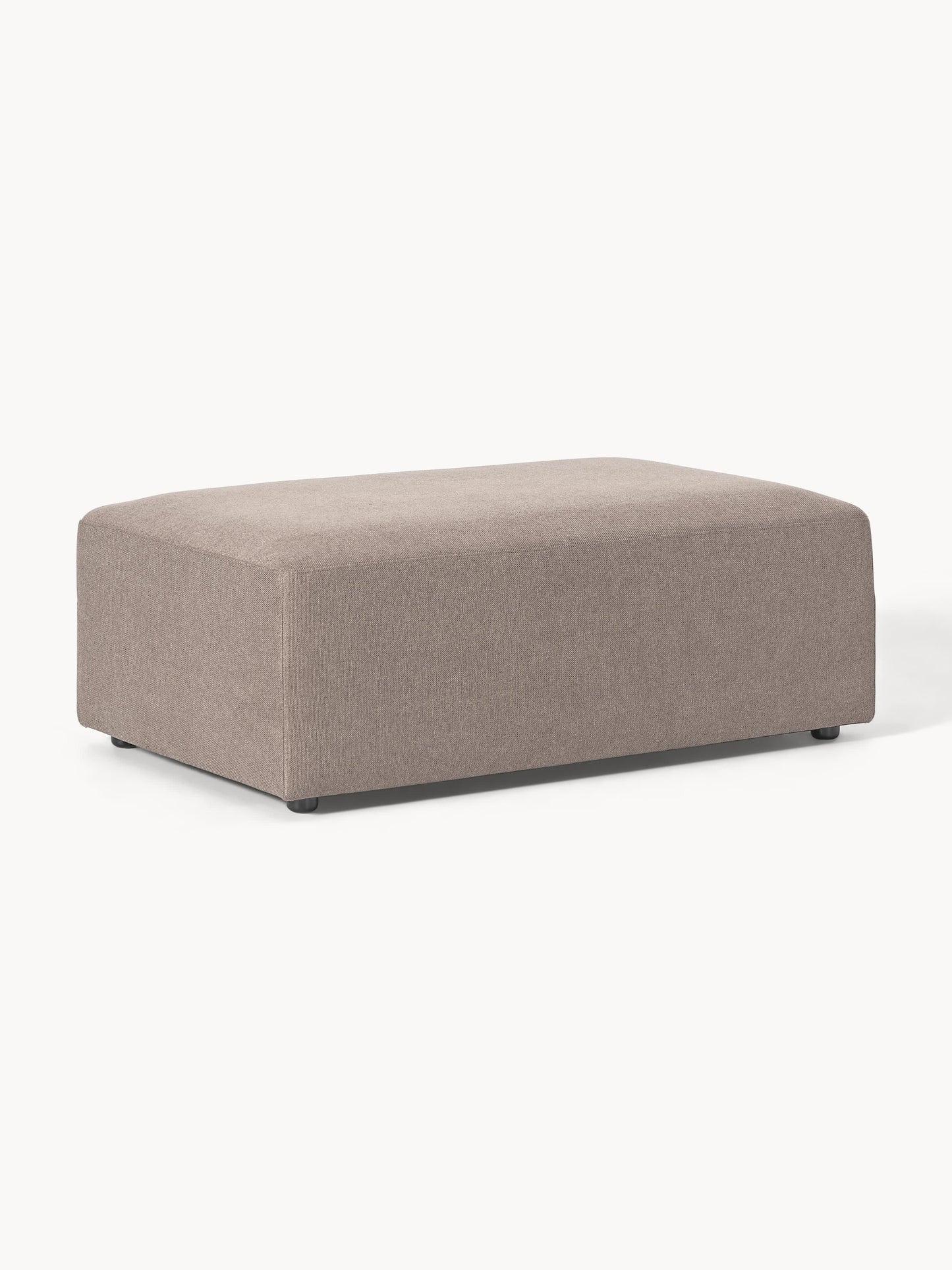 Melvina XL Ottoman, W 116 x D 72 cm