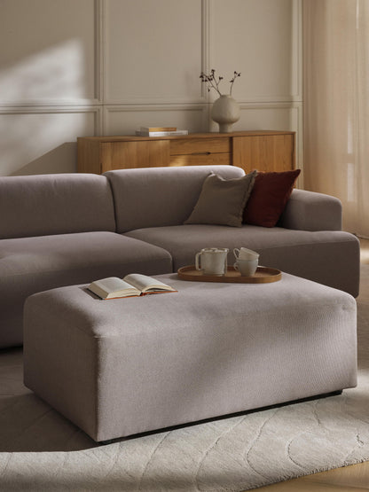 Melvina XL Ottoman, W 116 x D 72 cm