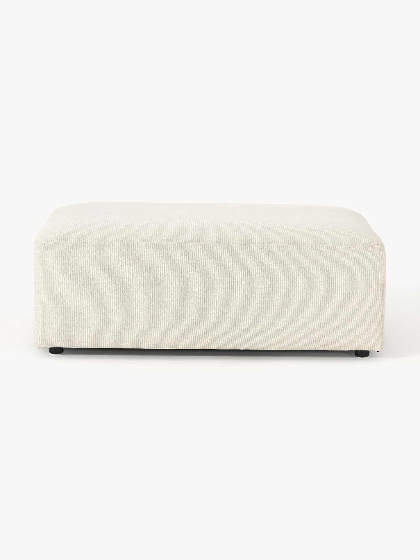 Melvina XL Ottoman, W 116 x D 72 cm