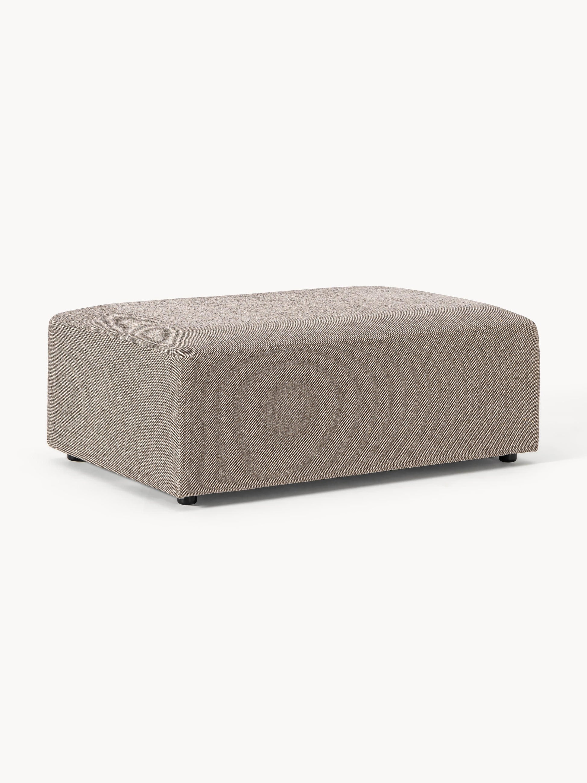 Melvina XL Ottoman, W 116 x D 72 cm