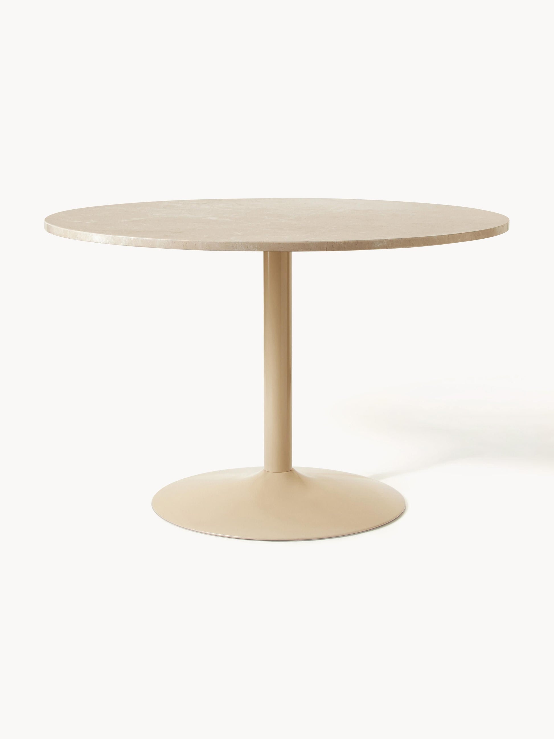 Milveda Oval Marble Dining Table, 120 x 90 cm