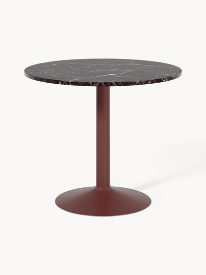 Milveda Round Marble Dining Table, Ø 90 cm
