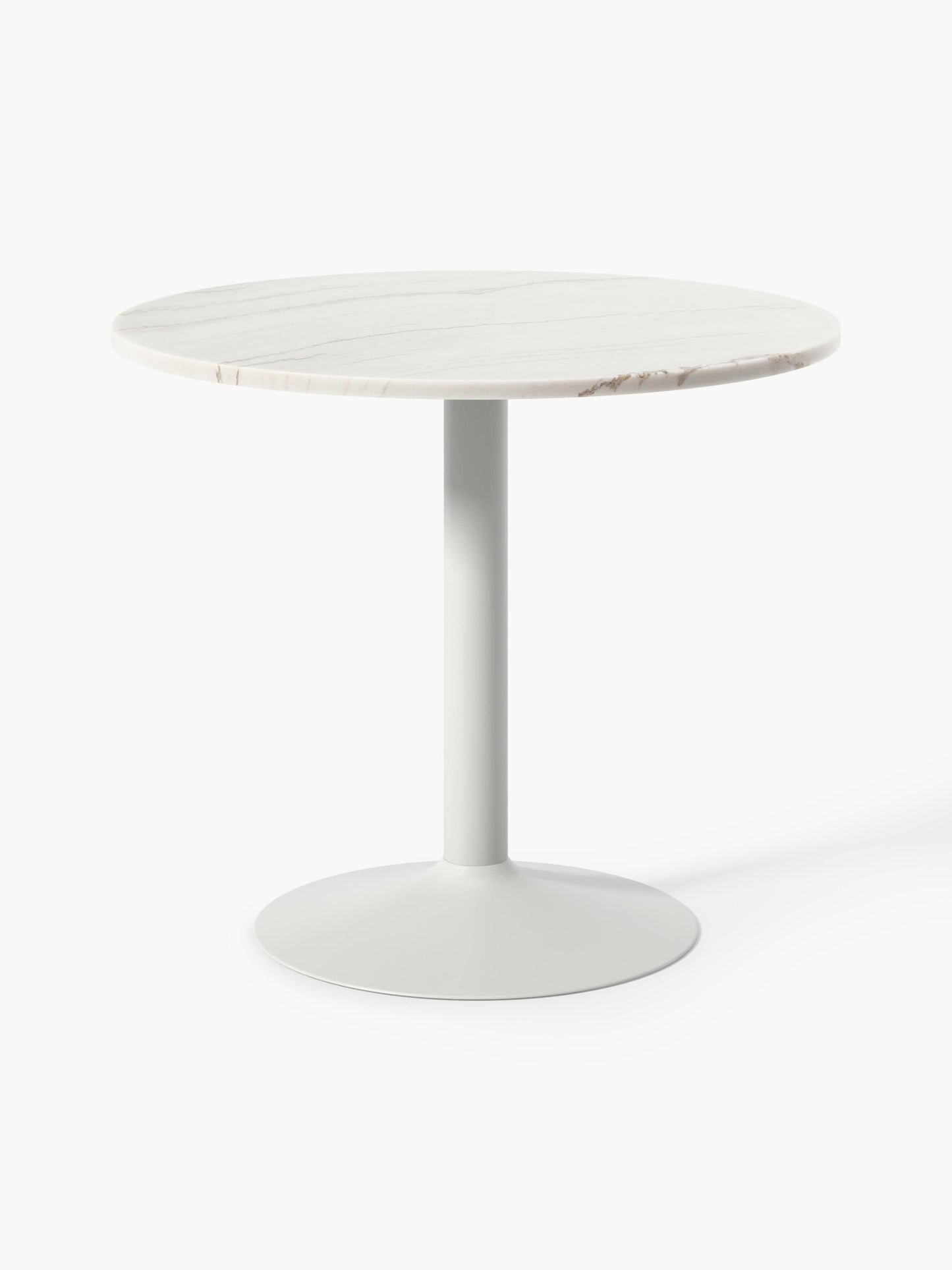 Milveda Round Marble Dining Table, Ø 90 cm