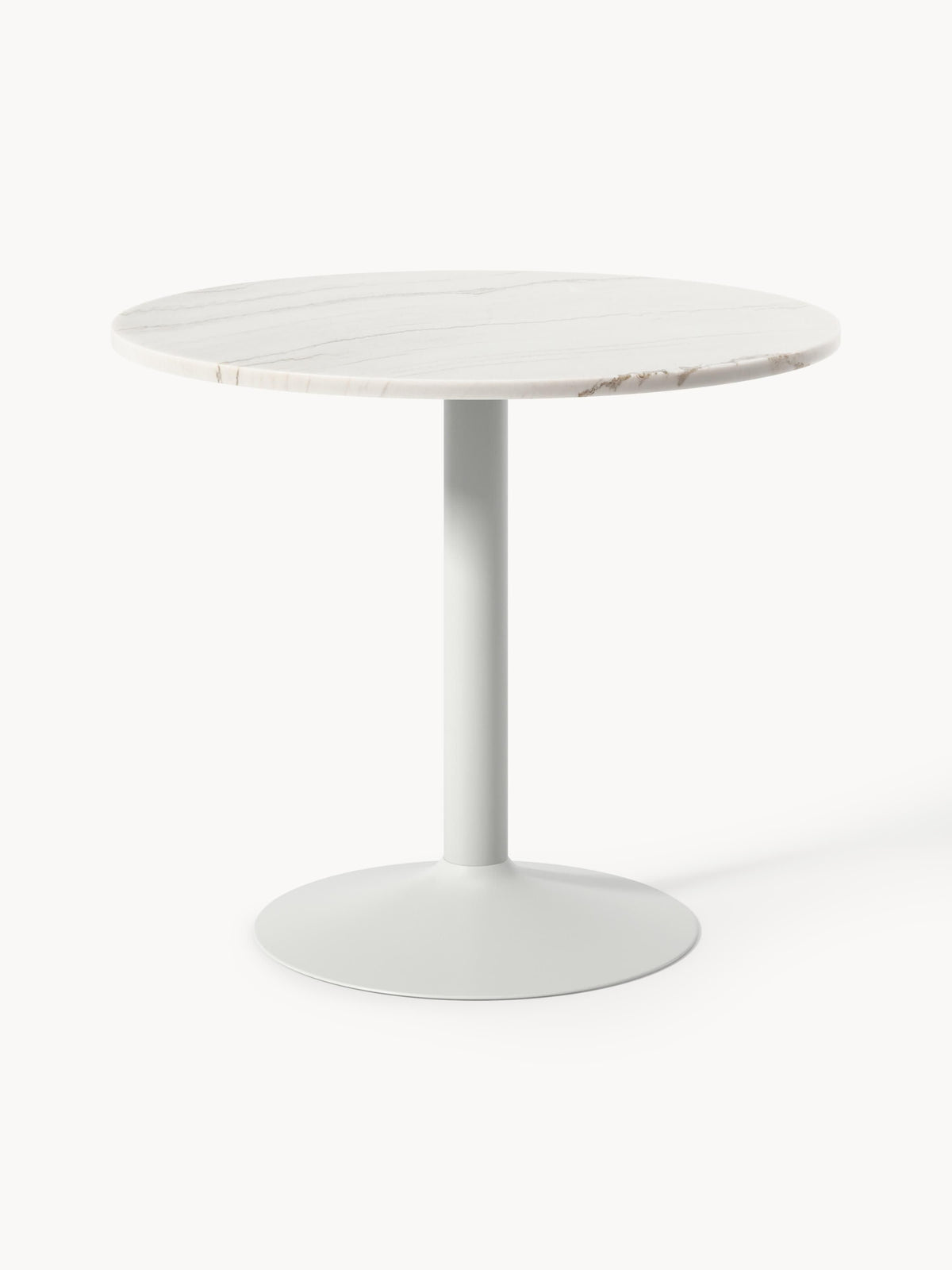 Milveda Round Marble Dining Table, Ø 90 cm