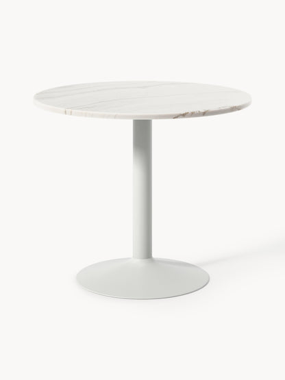 Milveda Round Marble Dining Table, Ø 90 cm
