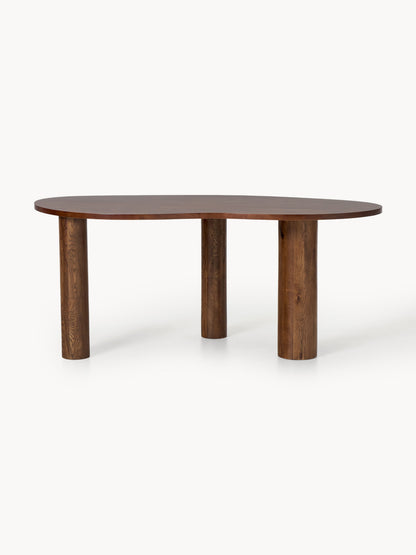 Narussa Dining Table in Oak with Organic Shape, in Various Sizes