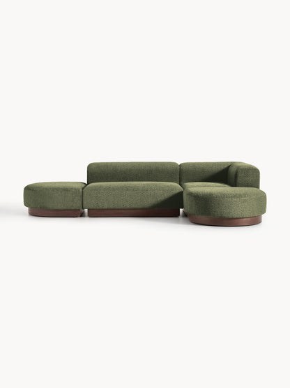 Natvelle Modular Corner Sofa in Teddy Bouclé