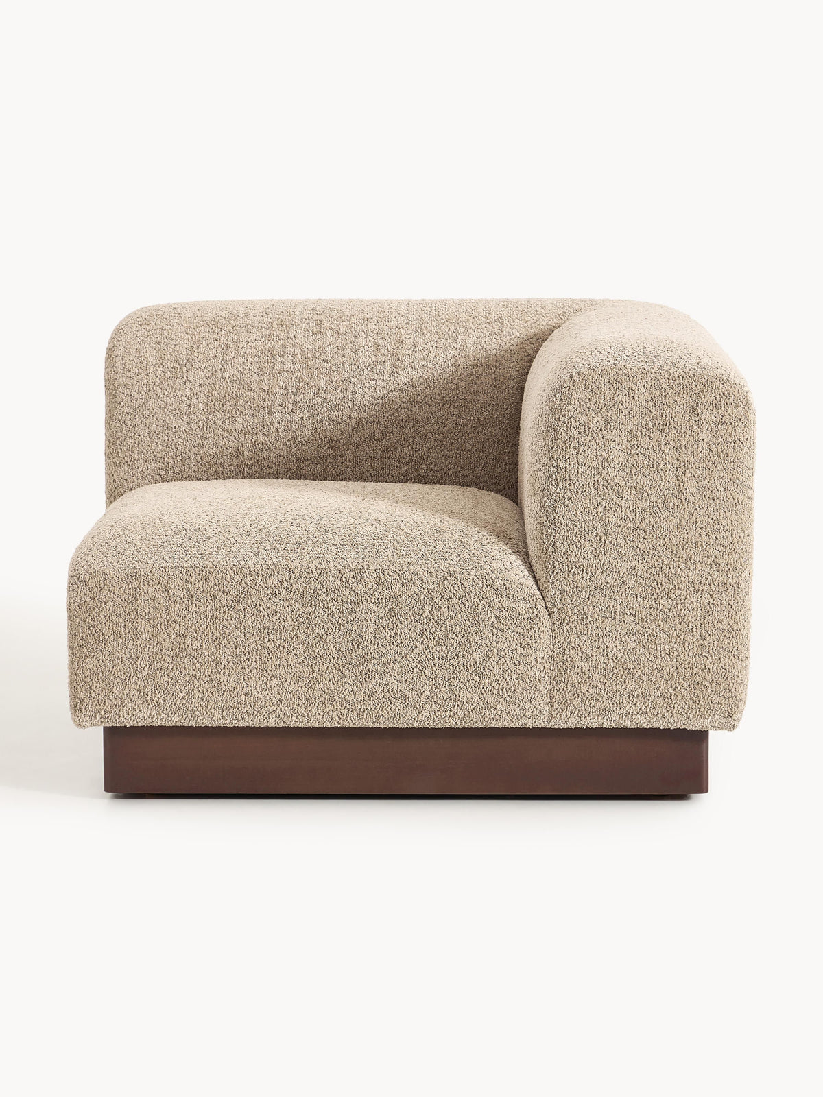 Natvelle Teddy Bouclé Corner Module