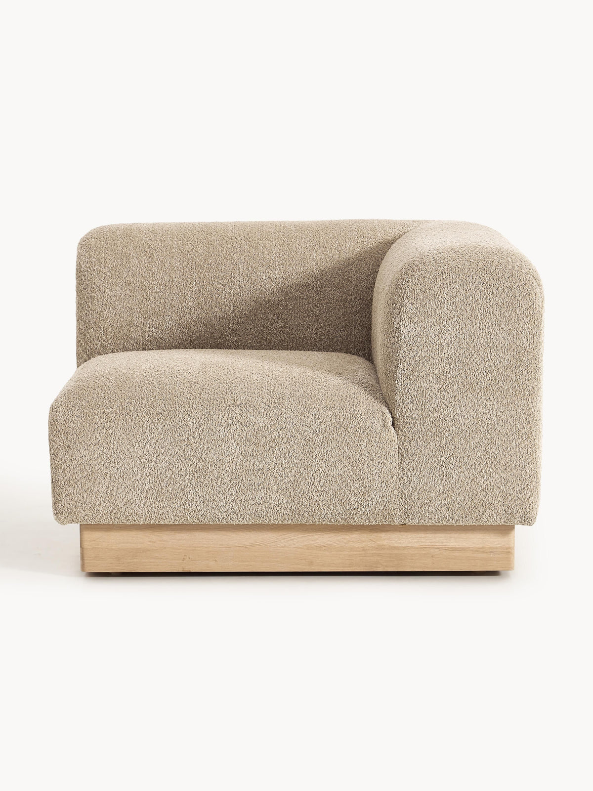 Natvelle Teddy Bouclé Corner Module