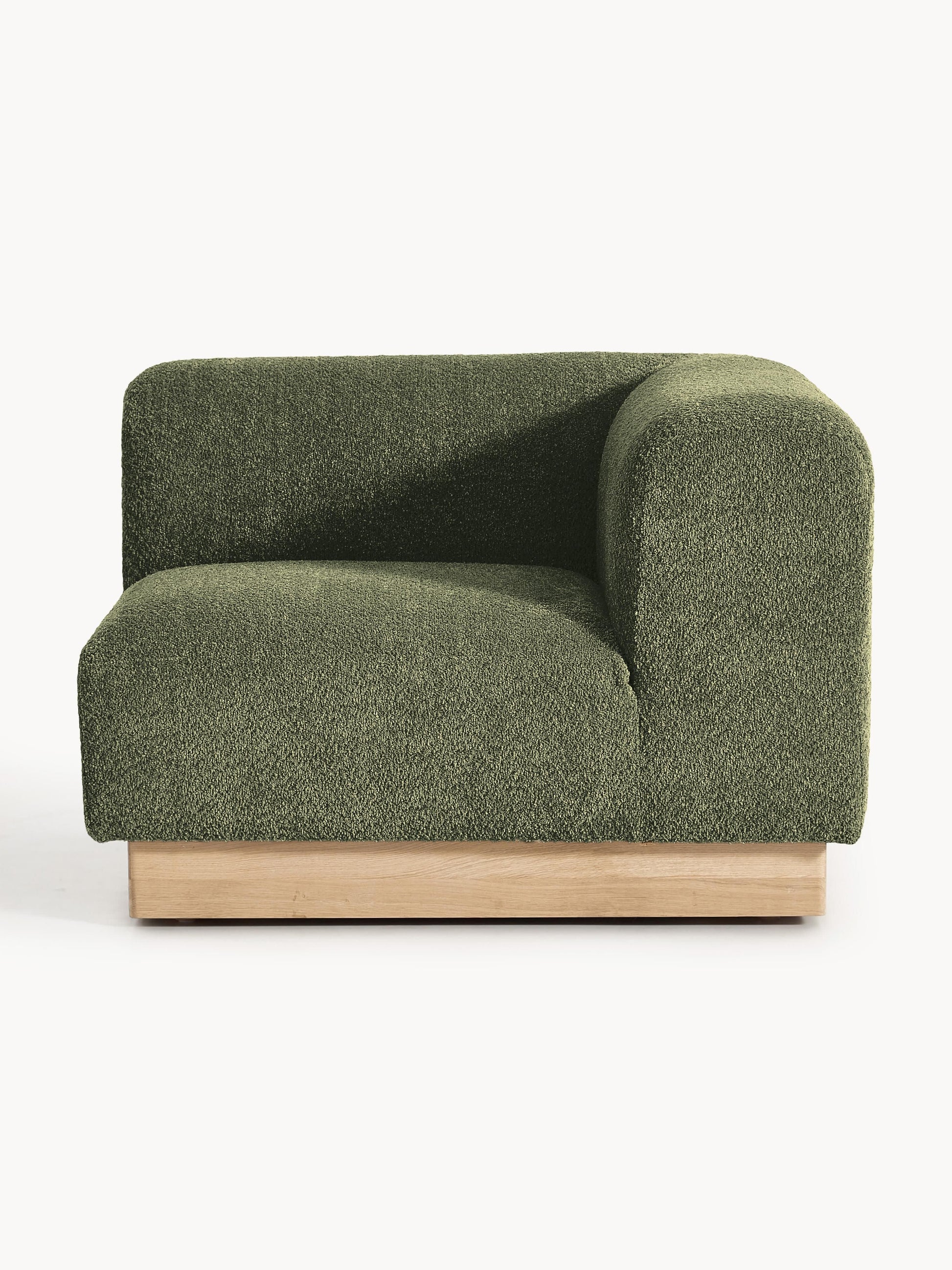 Natvelle Teddy Bouclé Corner Module