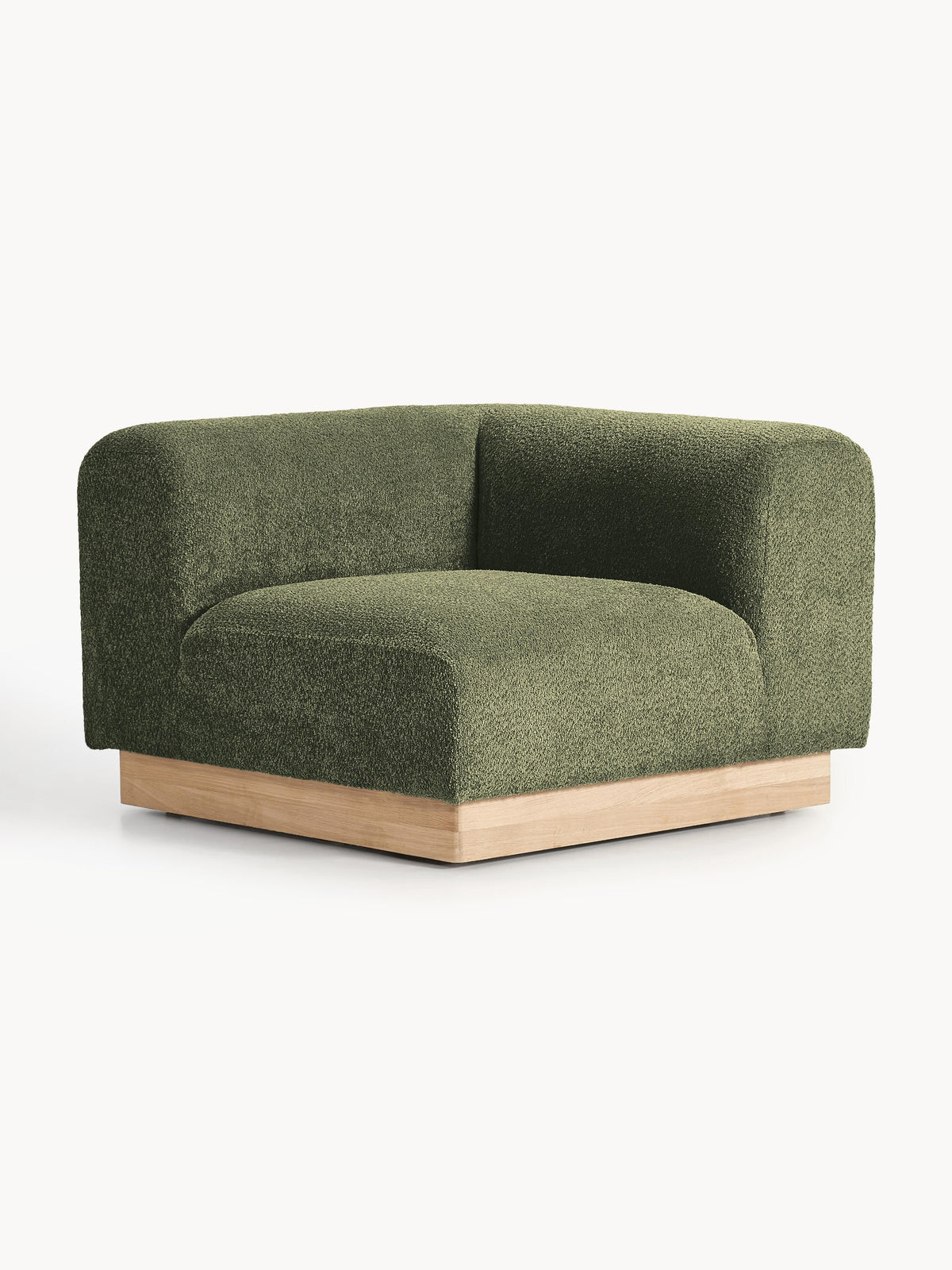 Natvelle Teddy Bouclé Corner Module