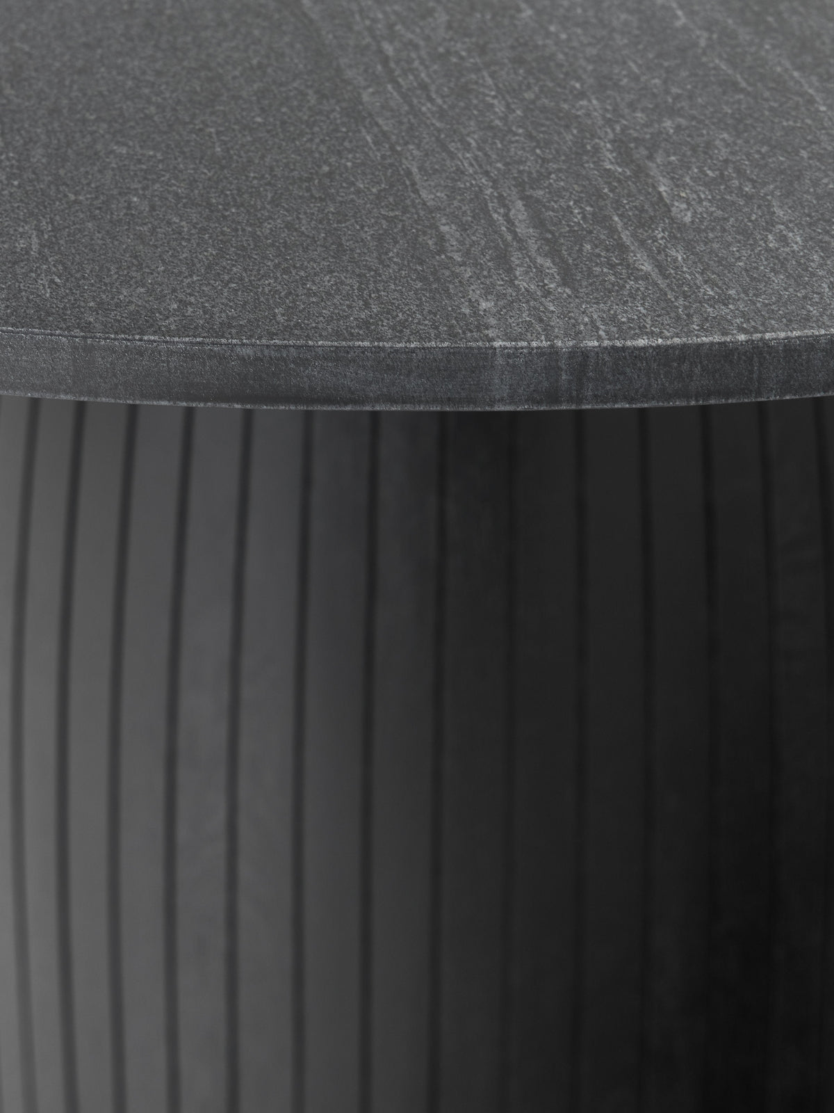 Nelora Round Dining Table with Marble Tabletop, Ø 115 cm