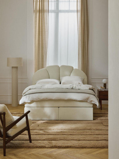 Romelva Box Spring Bed with Storage