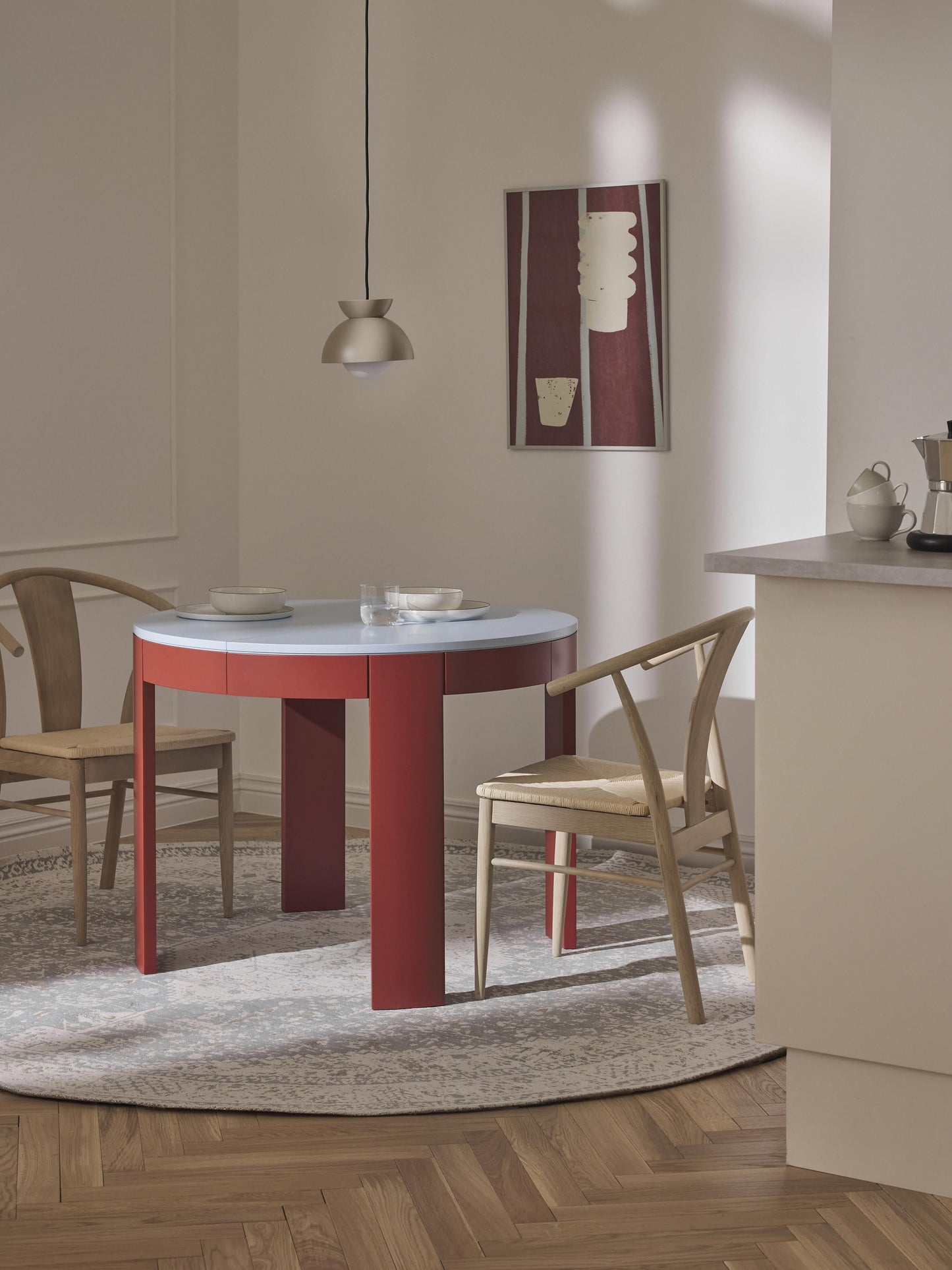 Samolo Extendable Dining Table, 100 - 140 x 75 cm