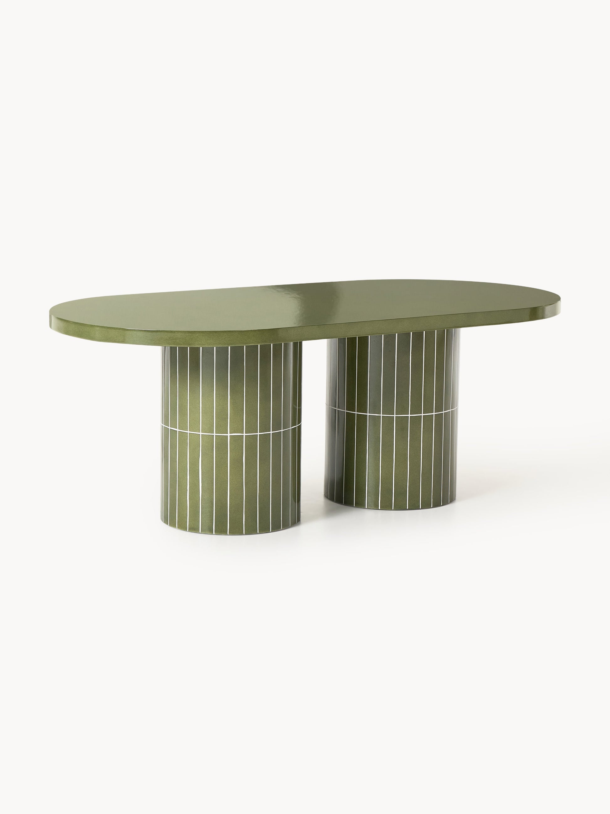 Sayanne Oval Garden Dining Table, 200 x 100 cm