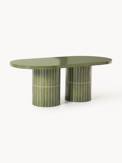 Sayanne Oval Garden Dining Table, 200 x 100 cm
