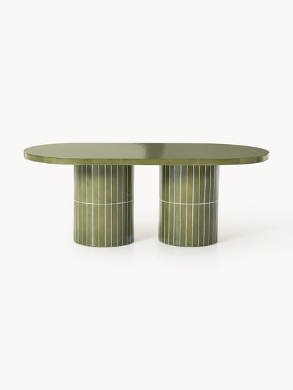 Sayanne Oval Garden Dining Table, 200 x 100 cm