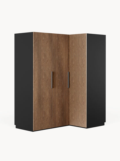 Simetta Modular Corner Wardrobe, 165 cm Wide, in Various Sizes