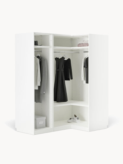 Simetta Modular Corner Wardrobe, 165 cm Wide, in Various Sizes