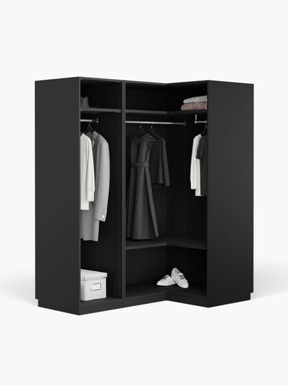 Simetta Modular Corner Wardrobe, 165 cm Wide, in Various Sizes