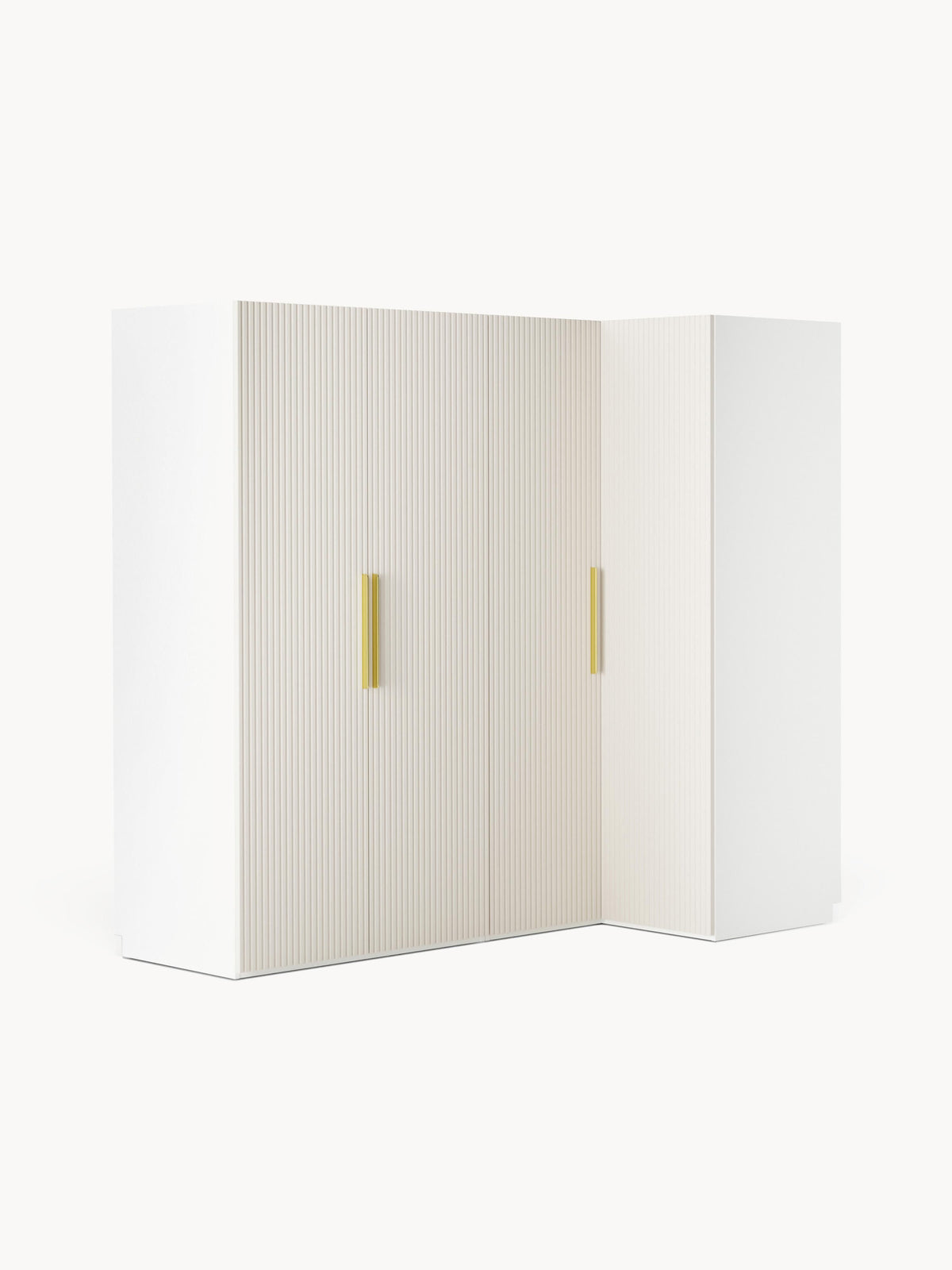 Simetta Modular Corner Wardrobe, 215 cm Wide, in Various Sizes
