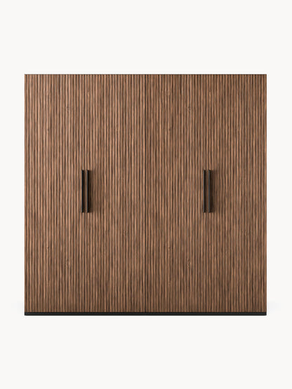 Simetta Modular Hinged-Door Wardrobe, 200 cm Wide, in Various Sizes