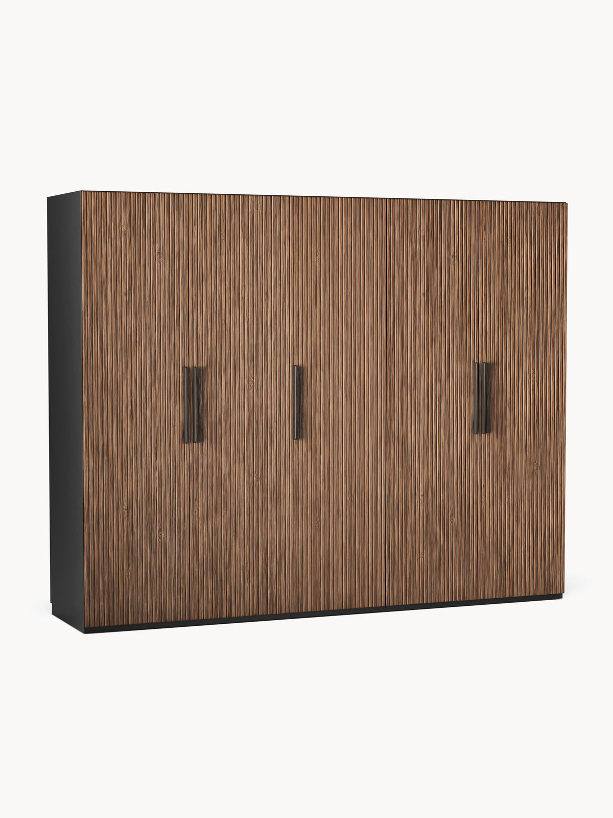 Simetta Modular Hinged-Door Wardrobe, 250 cm Wide, in Various Sizes