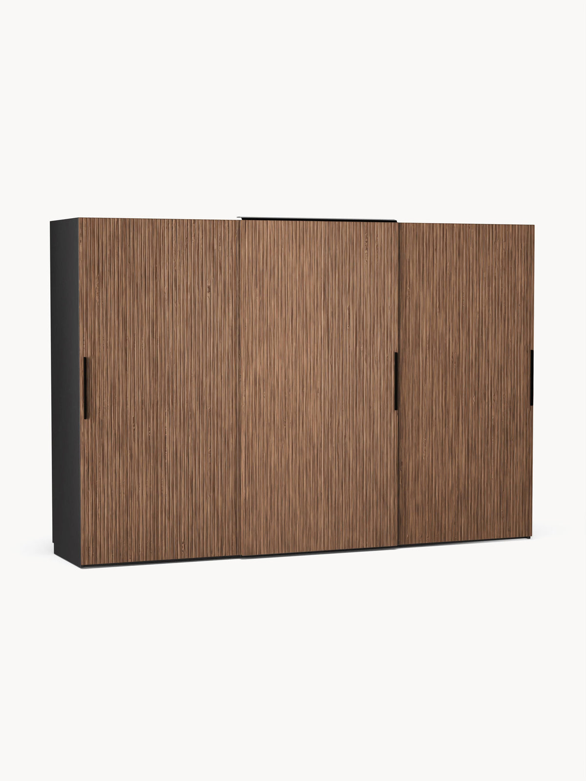 Simetta Modular Sliding-Door Wardrobe, 300 cm Wide, in Various Sizes