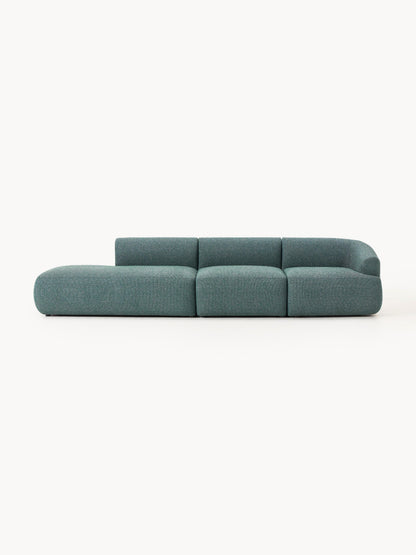 Soralie Modular Bouclé Chaise (2-Seater)