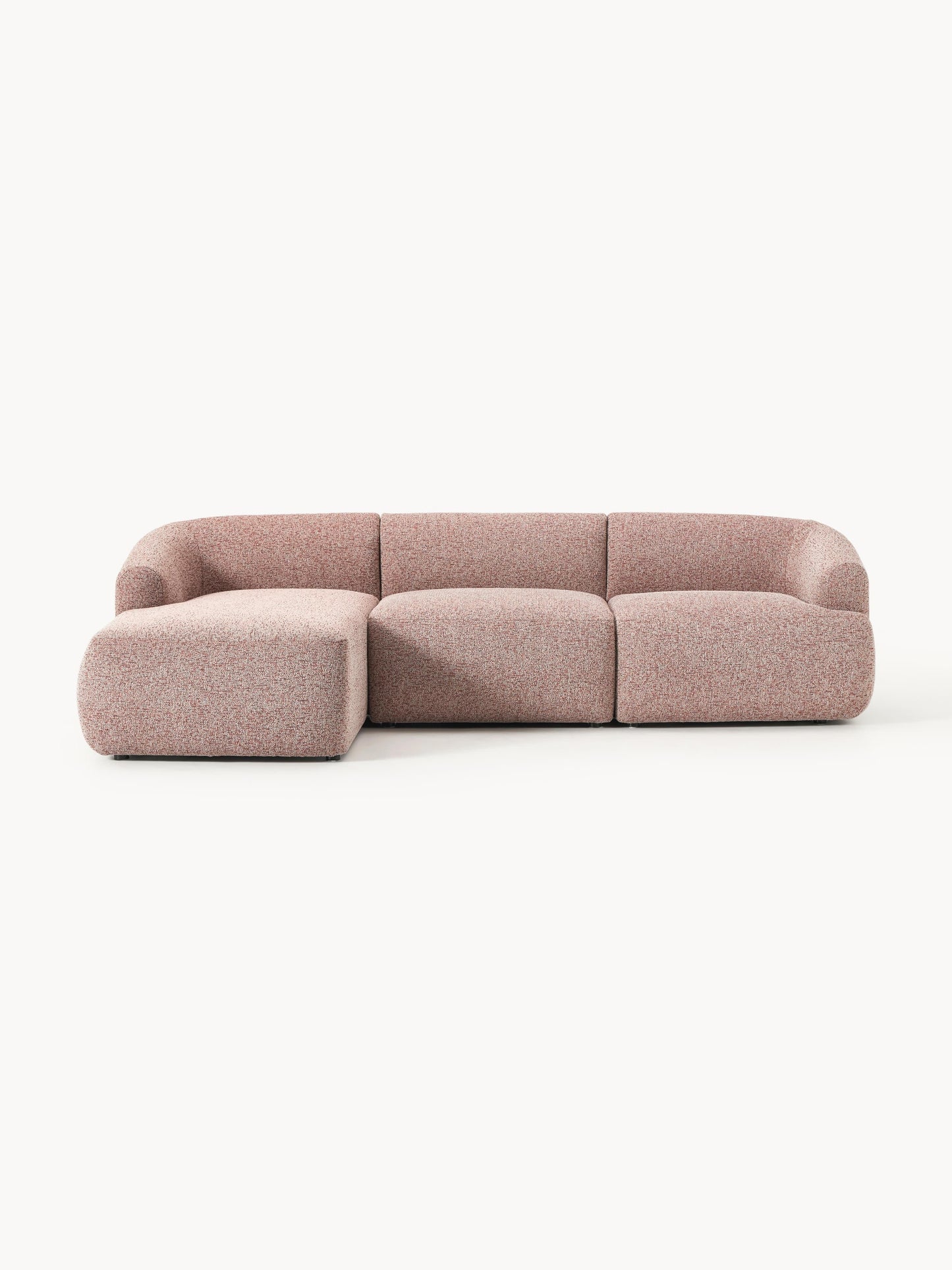 Soralie Modular Bouclé Corner Sofa (3-Seater)